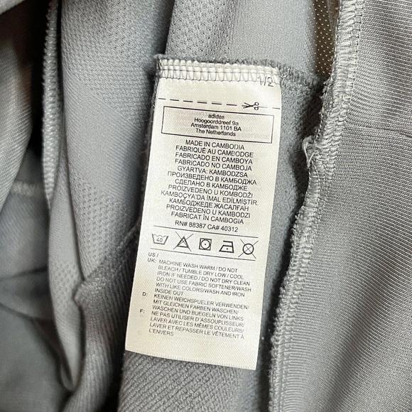 Adidas 3ssb warm up hoodie gray Aeroready Rare Exclusive Men’s size 2XL - Picture 6 of 12